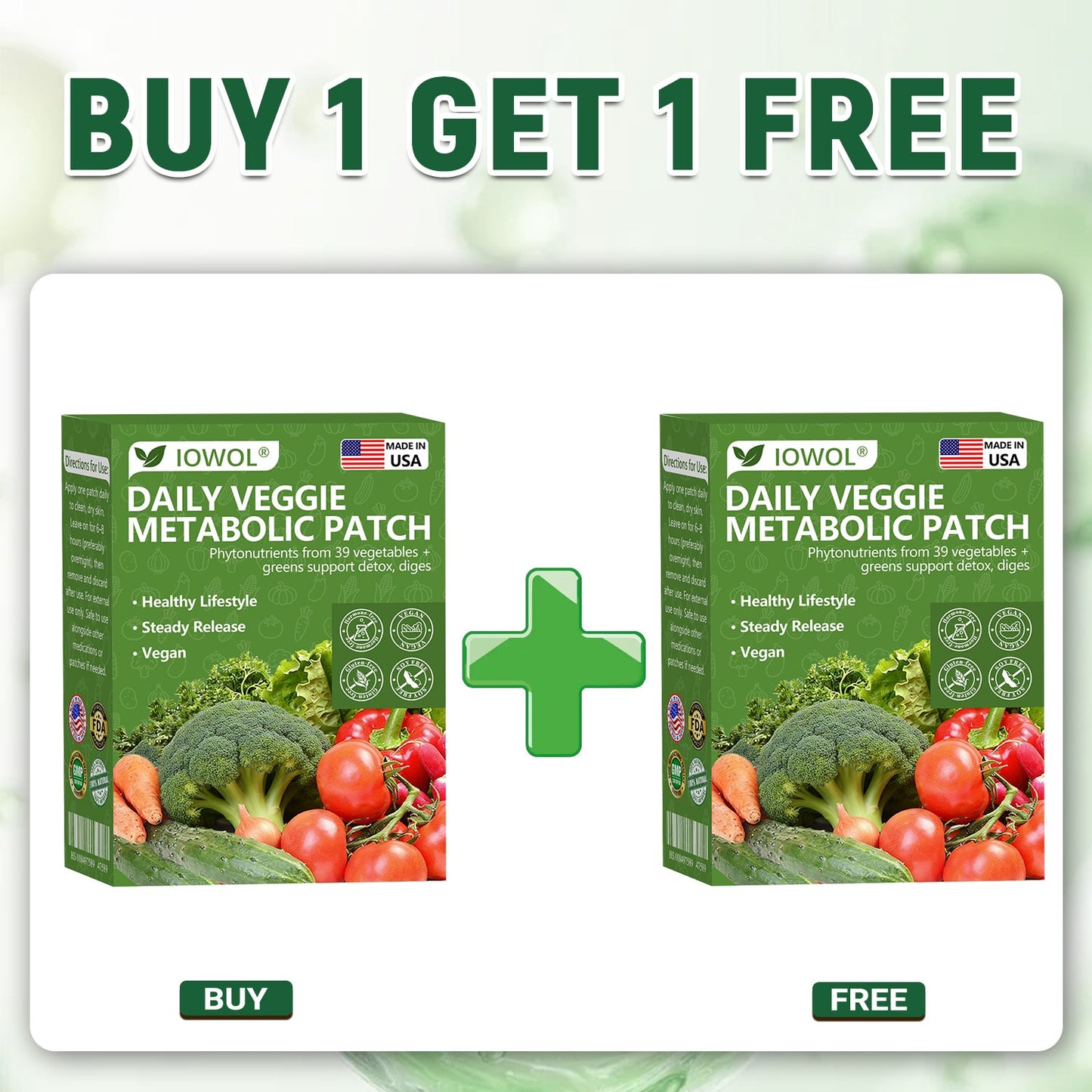 🥦 Add IOWOL® Daily Patches — Save 50% Today
