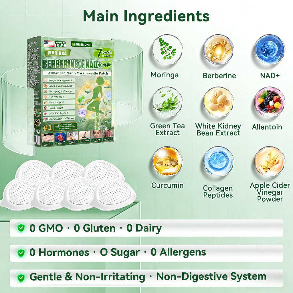 GEELEMON® 𝑴𝒐𝒓𝒊𝒏𝒈𝒂 & 𝑩𝒆𝒓𝒃𝒆𝒓𝒊𝒏𝒆 𝟏𝟎-𝐈𝐍-𝟏 𝐀𝐝𝐯𝐚𝐧𝐜𝐞𝐝 𝐍𝐚𝐧𝐨 𝐌𝐢𝐜𝐫𝐨𝐧𝐞𝐞𝐝𝐥𝐞 𝐏𝐚𝐭𝐜𝐡