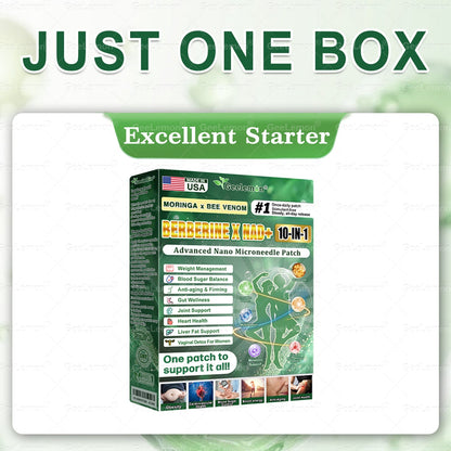 U.S. Official Store | 💞 𝐆𝐞𝐞𝐋𝐞𝐦𝐨𝐧® Moringa · Berberine × NAD+ 𝟏𝟎-𝐢𝐧-𝟏 𝐀𝐝𝐯𝐚𝐧𝐜𝐞𝐝 𝐍𝐚𝐧𝐨 𝐌𝐢𝐜𝐫𝐨𝐧𝐞𝐞𝐝𝐥𝐞 𝐏𝐚𝐭𝐜𝐡 — 𝐎𝐧𝐜𝐞 𝐃𝐚𝐢𝐥𝐲, 𝐕𝐢𝐬𝐢𝐛𝐥𝐞 𝐑𝐞𝐬𝐮𝐥𝐭𝐬 𝐢𝐧 𝟕 𝐃𝐚𝐲𝐬