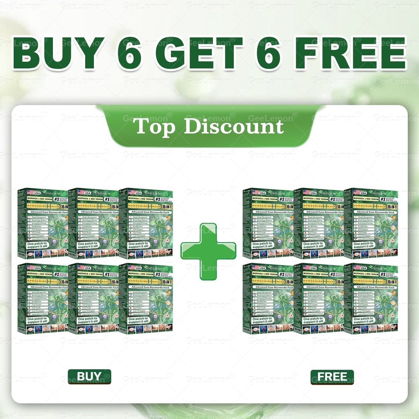 U.S. Official Store | 💞 𝐆𝐞𝐞𝐋𝐞𝐦𝐨𝐧® Moringa · Berberine × NAD+ 𝟏𝟎-𝐢𝐧-𝟏 𝐀𝐝𝐯𝐚𝐧𝐜𝐞𝐝 𝐍𝐚𝐧𝐨 𝐌𝐢𝐜𝐫𝐨𝐧𝐞𝐞𝐝𝐥𝐞 𝐏𝐚𝐭𝐜𝐡 — 𝐎𝐧𝐜𝐞 𝐃𝐚𝐢𝐥𝐲, 𝐕𝐢𝐬𝐢𝐛𝐥𝐞 𝐑𝐞𝐬𝐮𝐥𝐭𝐬 𝐢𝐧 𝟕 𝐃𝐚𝐲𝐬